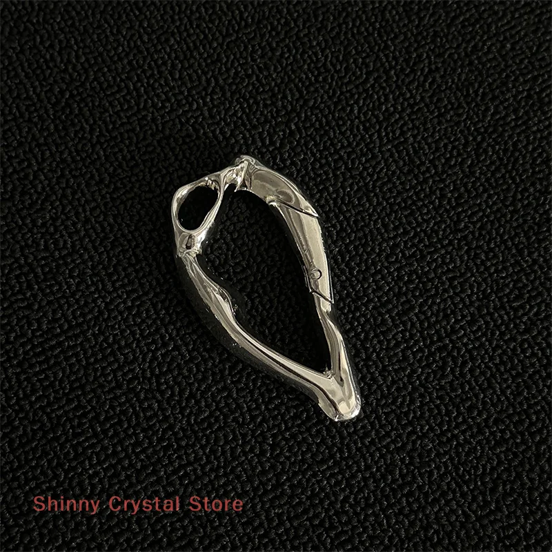 Metal Carabiner Keychain Multifunctional Mountaineering Car Key Ring Gothic Backpack Waist Hanging Decor DIY Y2K