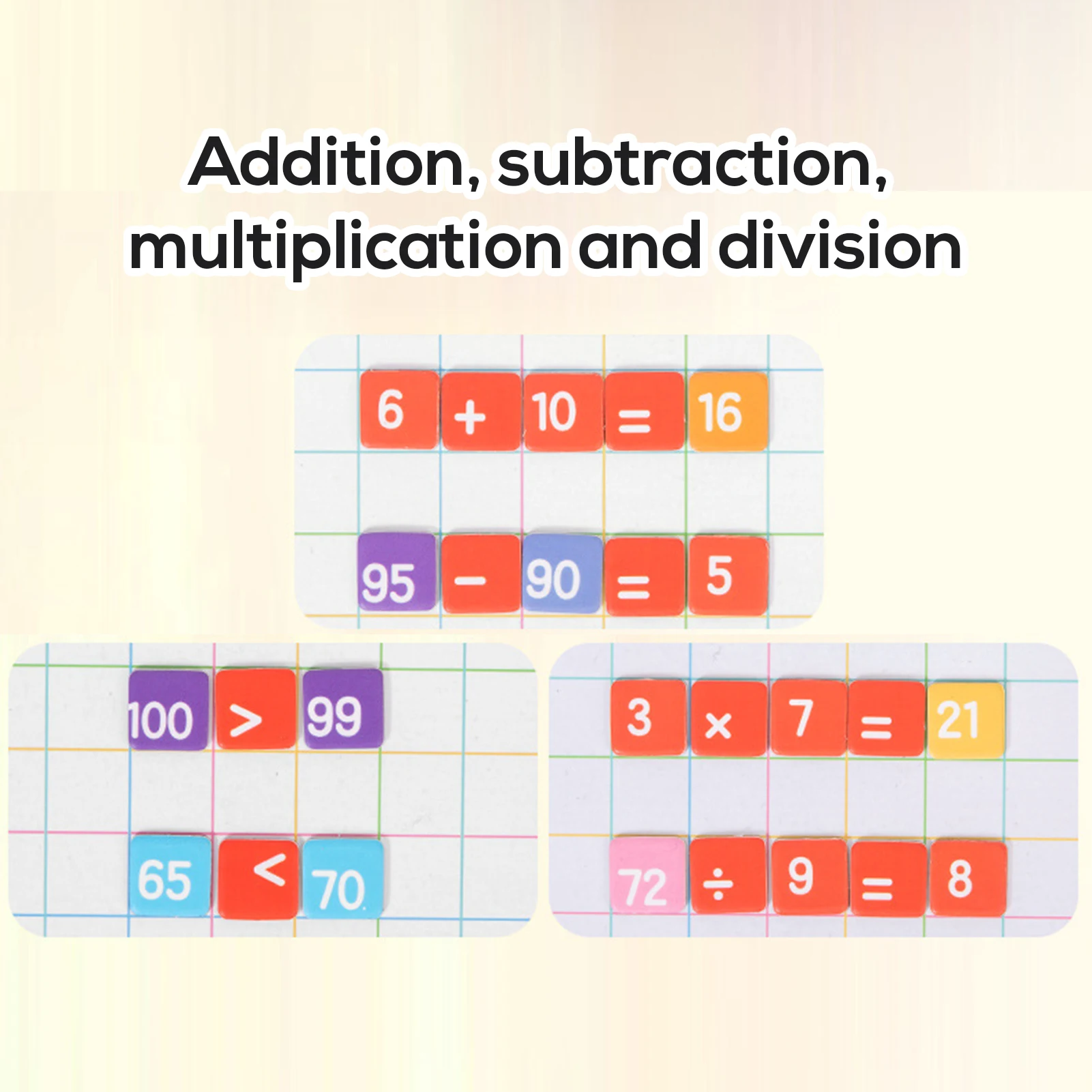 Magnetic Math Hundred Board Preschool Learning Activities Classroom Must-Have Interactive Learning Tool Chessboard Toys For Kids