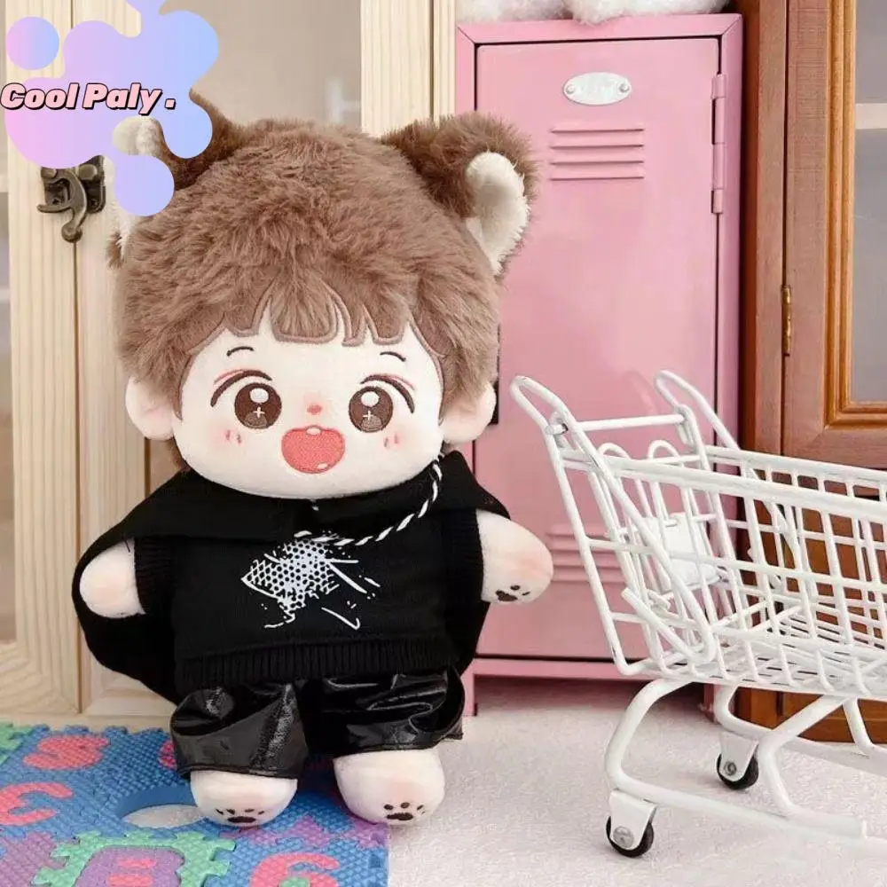 

Sweet Hoodie Cotton Doll Clothes Kawaii Cartoon No Attributes Dolls Clothes Dress Up Lovely Changing Dressing Game