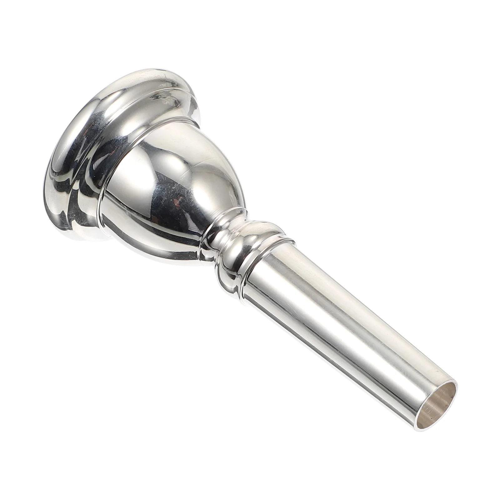 

Euphonium Mouthpiece Replacement Clarinet Mouthpieces for Musical Instruments Silver Portable Part Horn Brass