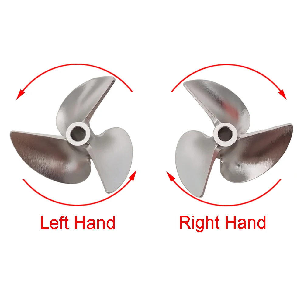 1PC RC Boat Metal Propeller 4.76mm 3/16
