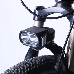 36v 48v 60v Horn Light Electric Scooter E-bike Headlight Led External Cycling Elements Bike Light