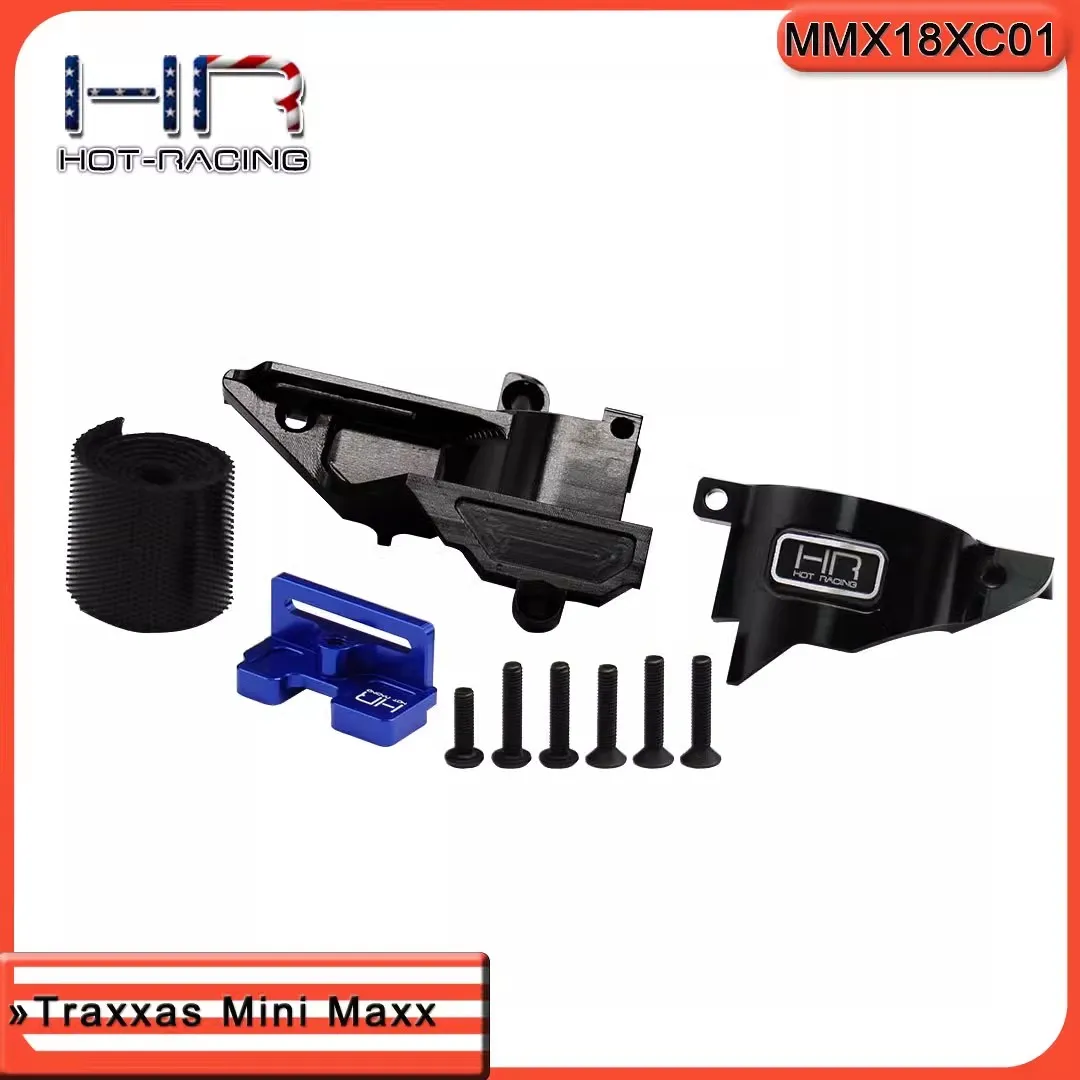 HR Aluminum Modular Motor and Battery Mount for 1/10 Traxxas Mini Maxx