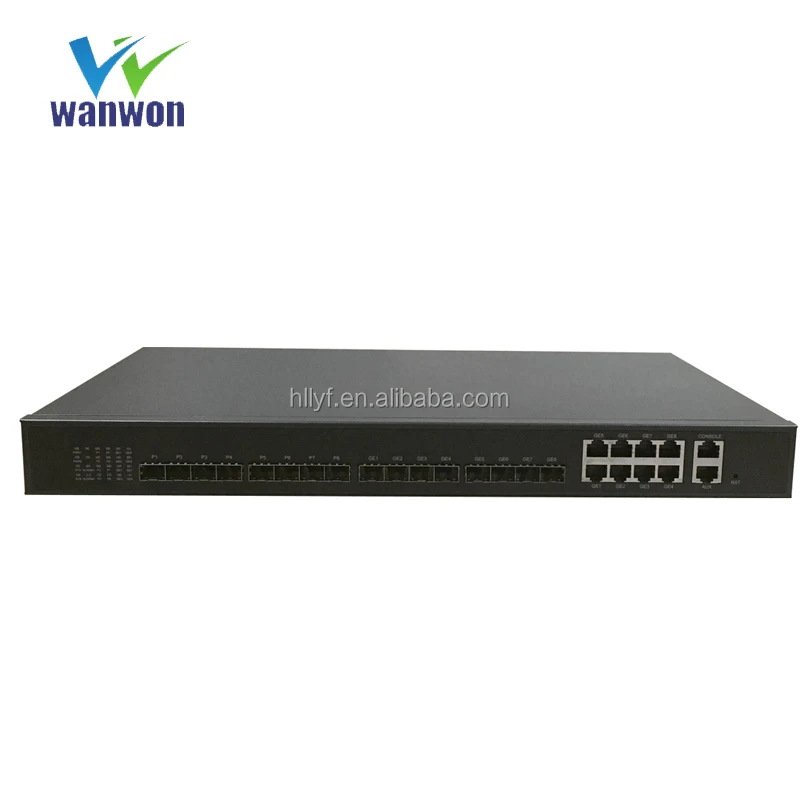 

Olt 1:128 Split Epon Olt Gepon Olt 2 16 Pon Port