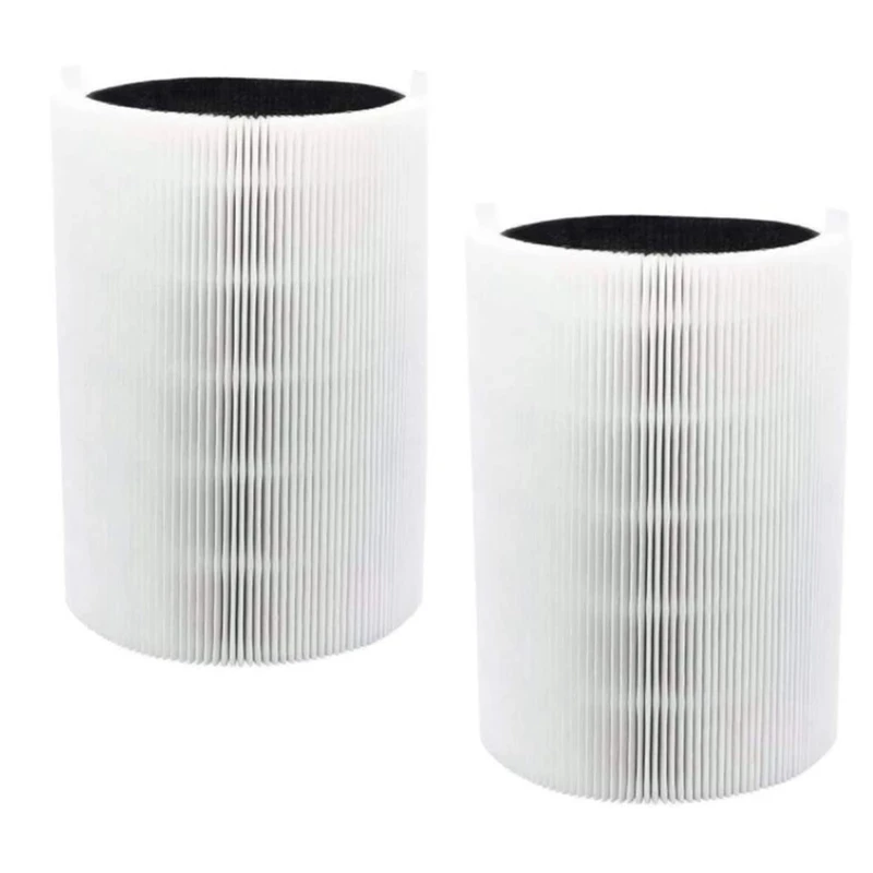 

Replacement Filter for Blueair Blue Pure 411,411+ & Mini Air Purifier,HEPA & Activated Carbon Composite Filter 2 Pcs