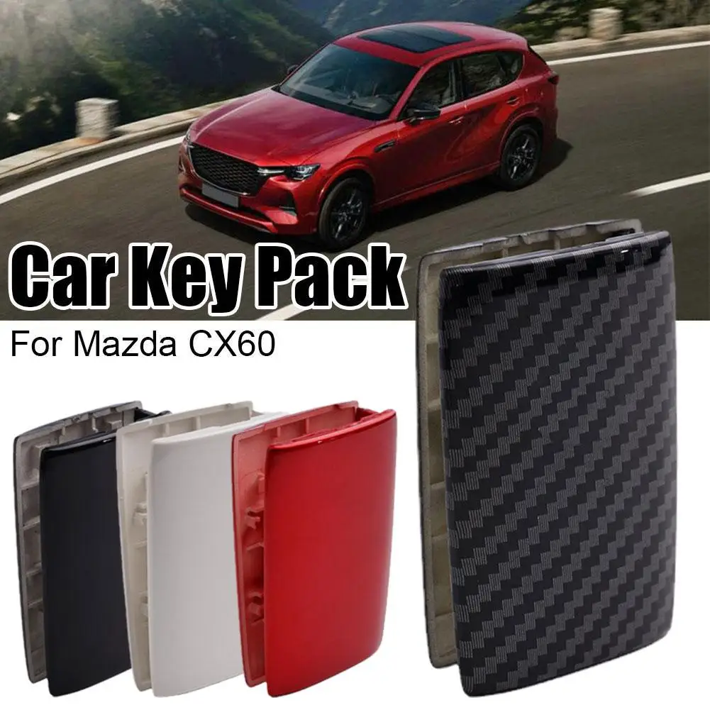 Funda protectora para llave de coche, accesorios para Mazda CX60, CX-60, CX 60, 2022-2023, D8G0