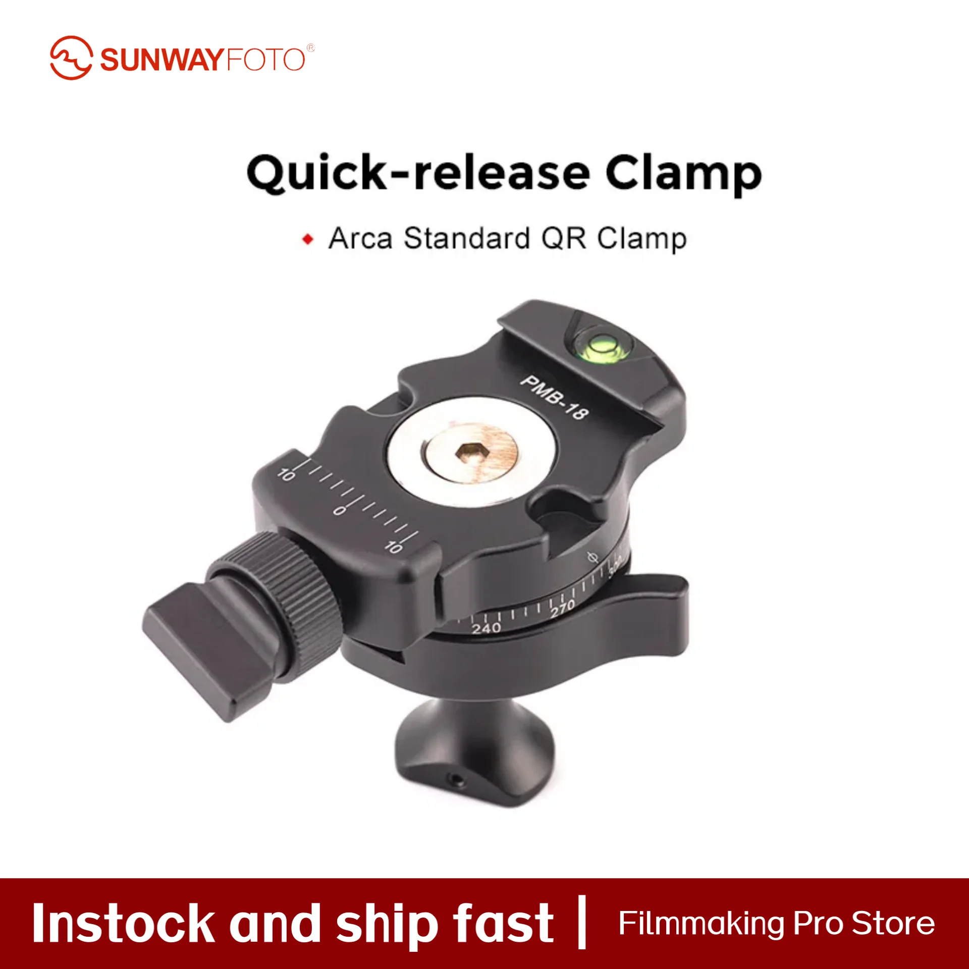 

SUNWAYFOTO Mini Tripod Ball Head Viode Head for Phones and Camera Ballhead Easy to Carry Inverted Ballhead