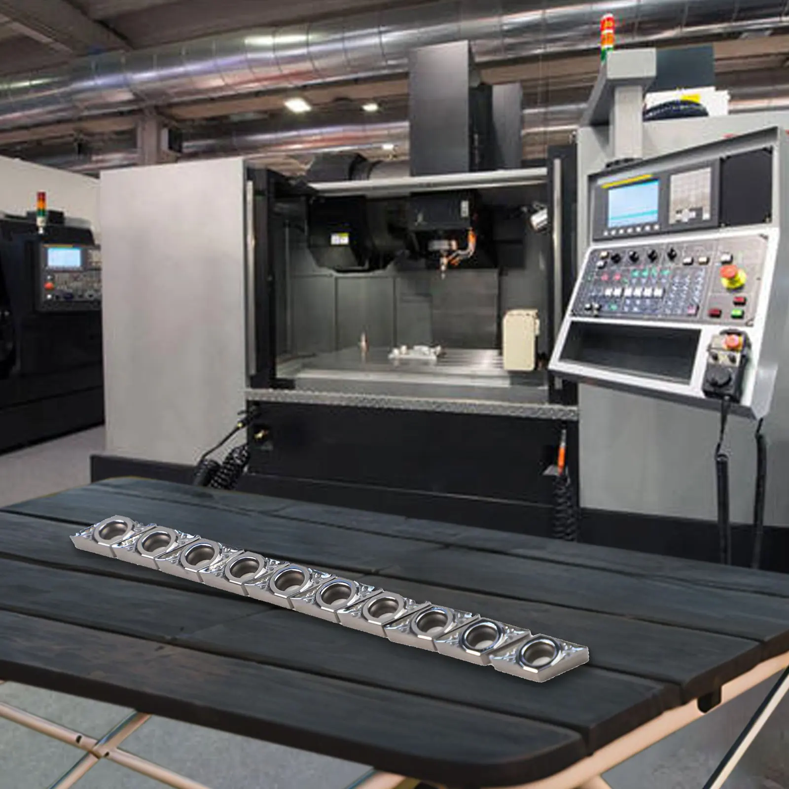 

10 шт. DCGT070204AK твердосплавные токарные пластины с оптимизированной геометрией для повышенной эффективности машины для обработки алюминия