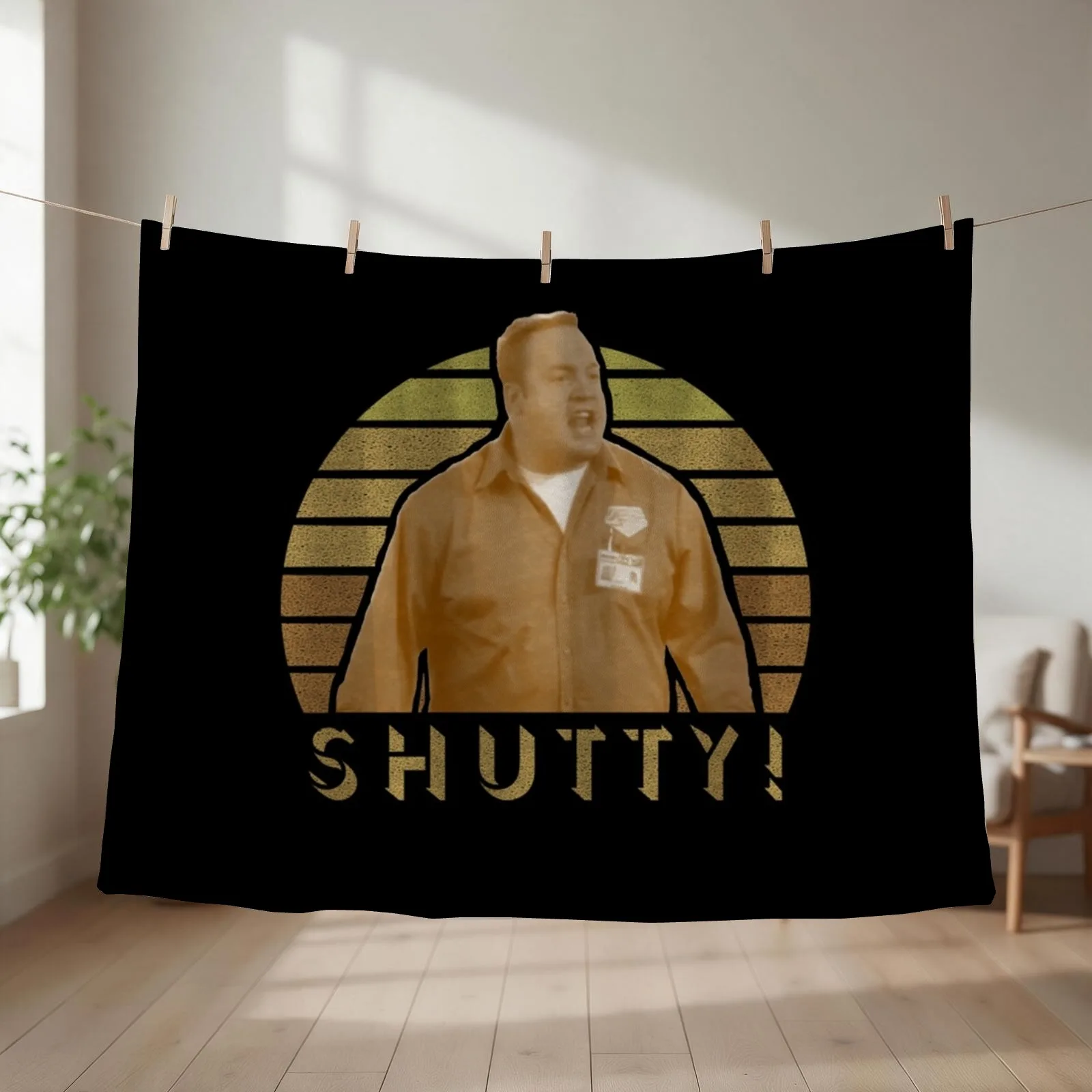 King Of Queens T-ShirtShutty! Throw Blanket Summer Beddings christmas gifts Decorative Throw Soft Plaid Blankets