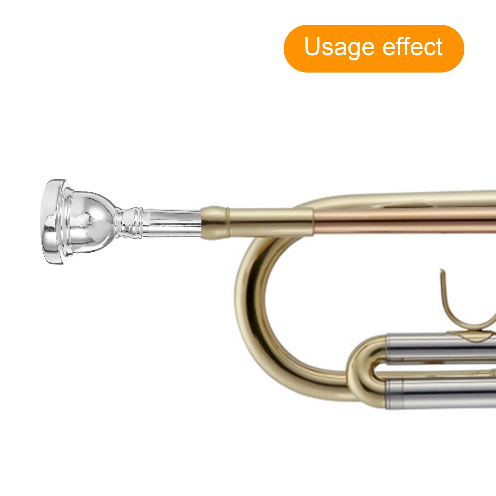 

Mouthpiece 12C Metal Universal Trombone Music Instrument Mouthpiece Fit For Trombone Instrument Replacement Part