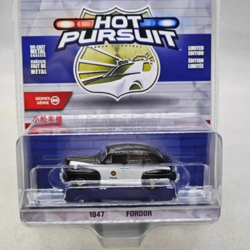 Greenlight Diecast 1:64 Scale 1947 Fordor Alloy Simulation Car Model Static Collection Decorated Holiday Toys Souvenir Gift