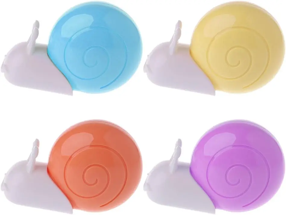 

1PCS Practical 6M Correction Tape Eraser Lovely Snail White Out Writing Tape for Corrections School Child Students Book Stand fo