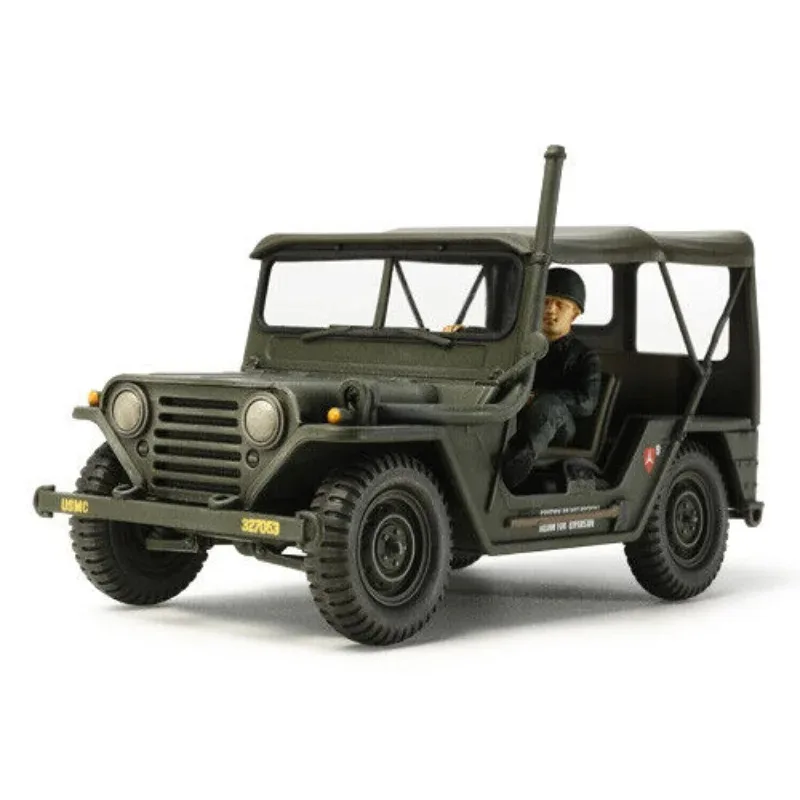 1/35 Scale Tamiya 35334 U.S. M151A1 Utility Truck Model Kit Vietnam War Military Assembly Model DIY Hobby Collectible Toy Gift