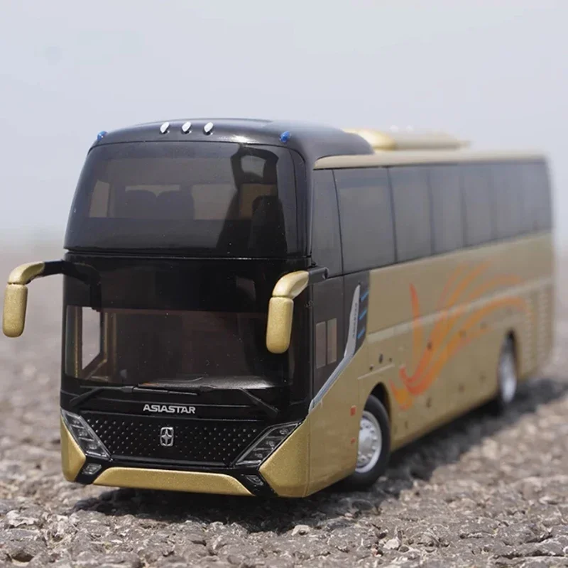 

X9 Platform Series Diecast 1:42 Масштаб Yaxing Bus YBL6128HQP2 Автобус Имитационная модель из сплава Коллекция Подарочная игрушка Статический дисплей