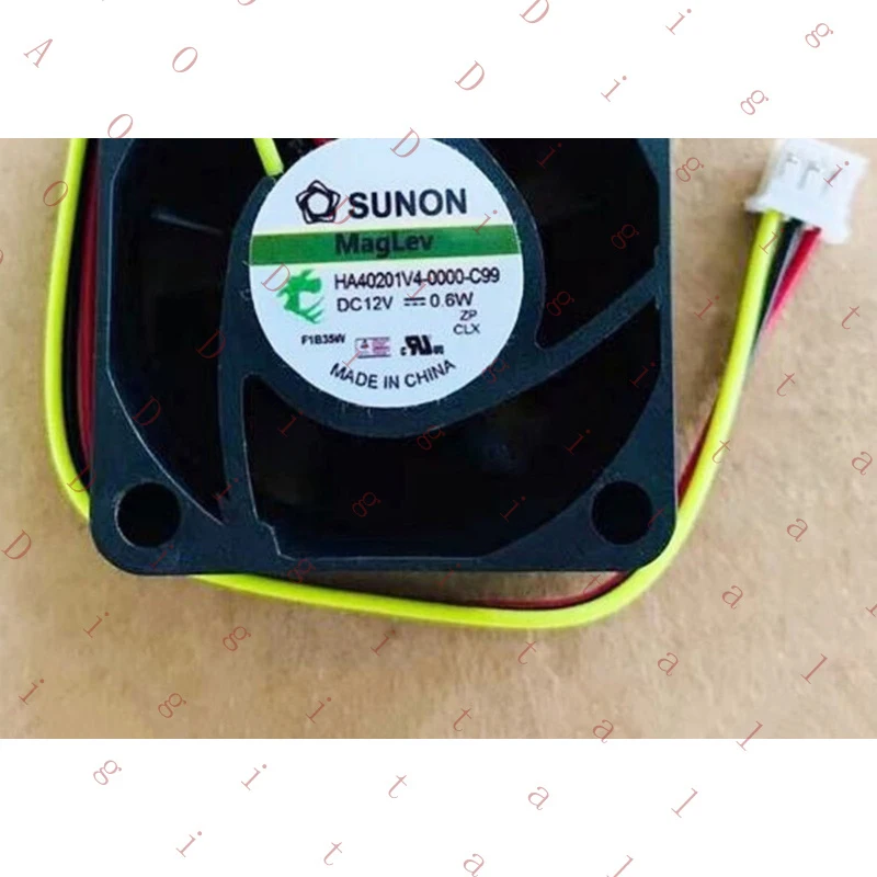 L... 1PCS New  for SUNON HA40201V4-0000-C99 12V 0.6W 3-wire cooling fan#QW
