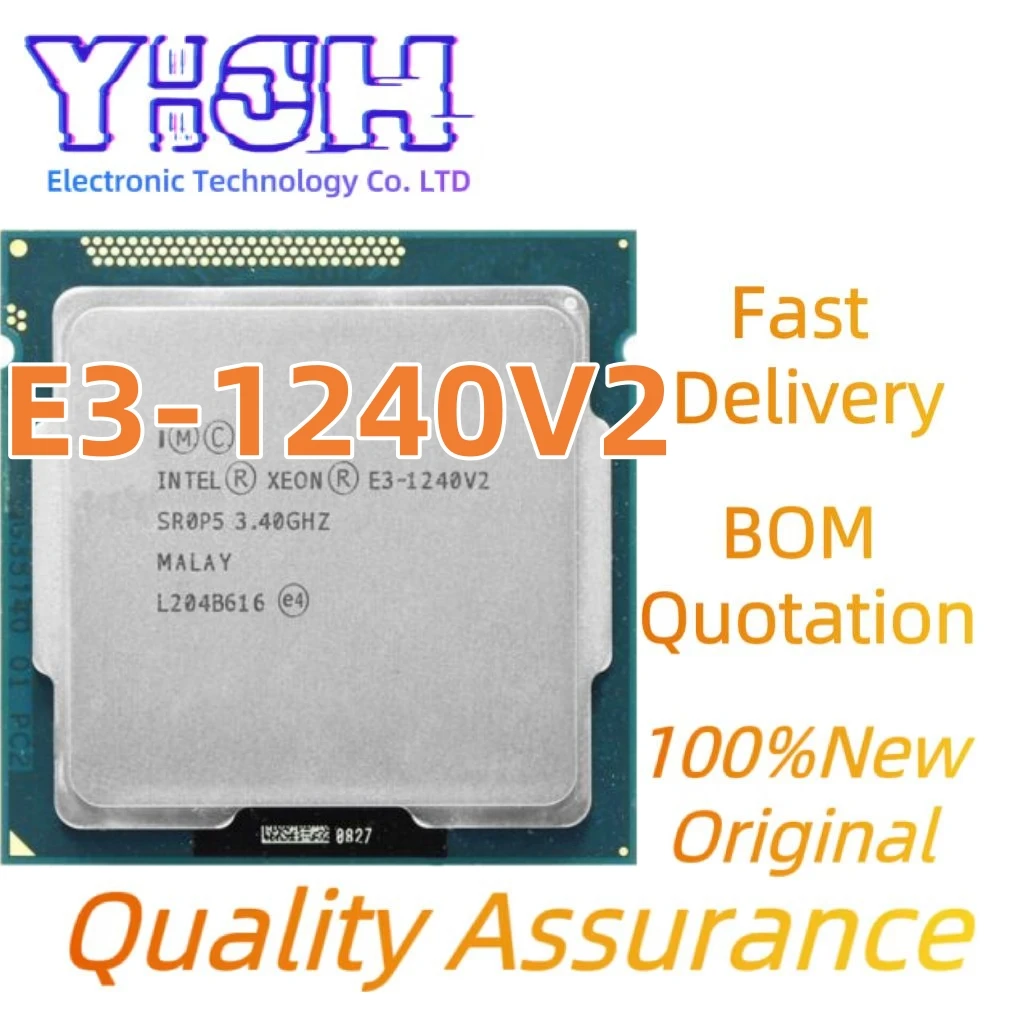 

100%New Original E3-1240V2 SR0P5 4Core 8Threads LGA1155 22NM 3.4GHz 8M E3 1240 V2 E3 1240V2