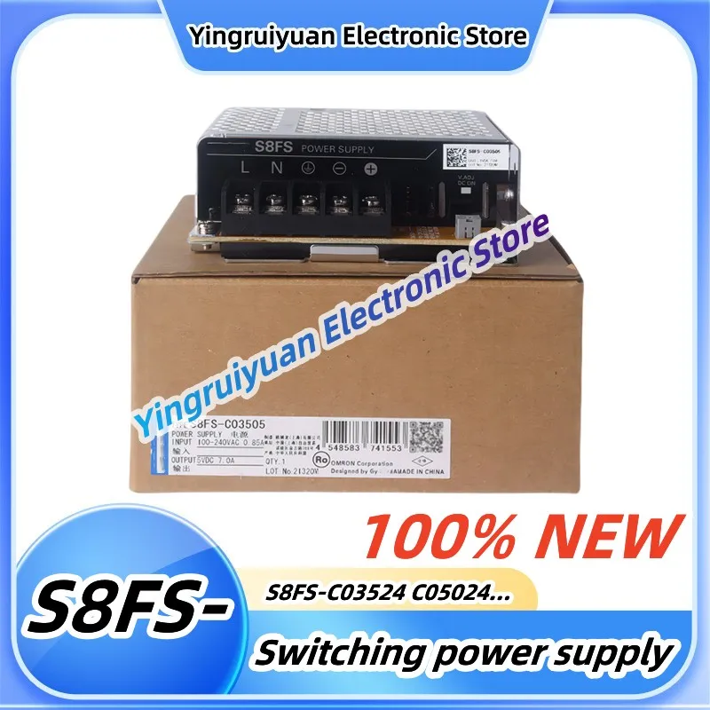 

Switching power supply S8FS-C03524 C05024 C10024 C15024 20024 C35024 C02524 C07524J brand new and original