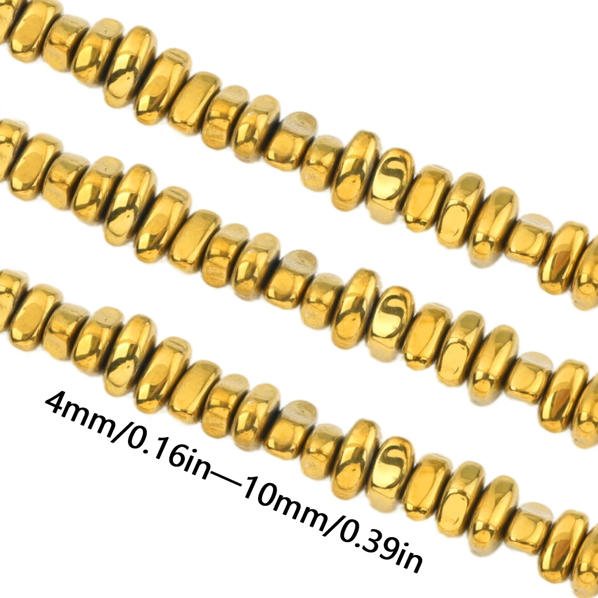 4-10mm Hematite Irregular Chips Spacer Beads Multi Color Nugget Loose Beads DIY Bracelet Necklace Jewelry Making Supplies