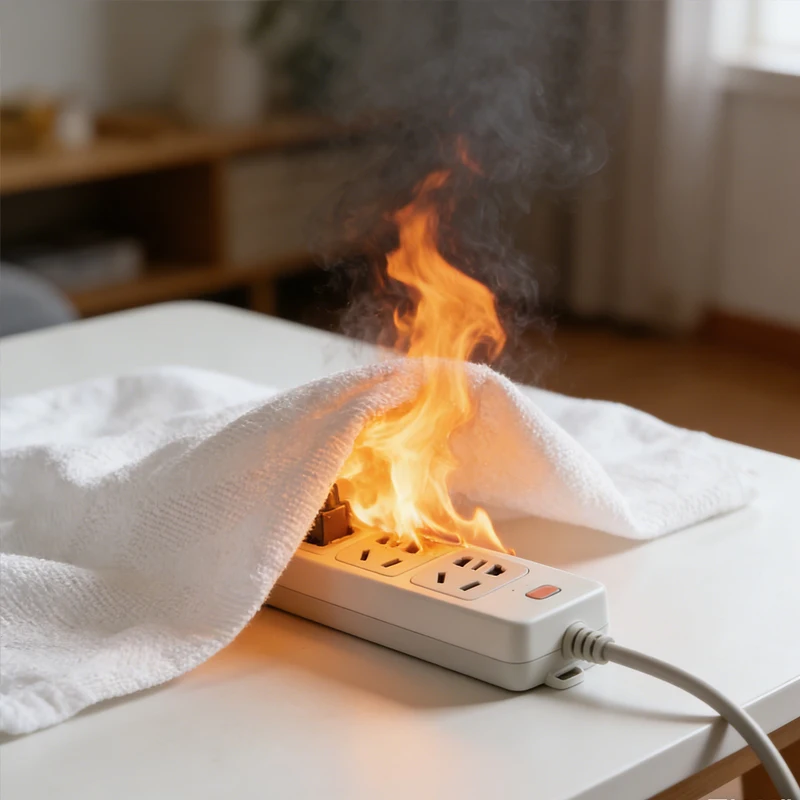Portable Fire Blanket Quick Coverage SafeFire Extinguishing Household Kitchen Fire Blanket Essential for Emergency Evacuation