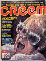 1x,Creem Magazine May 1975 Elton John, Led Zeppelin, Rod Stewart, Dylan, Humble Pie-aluminum