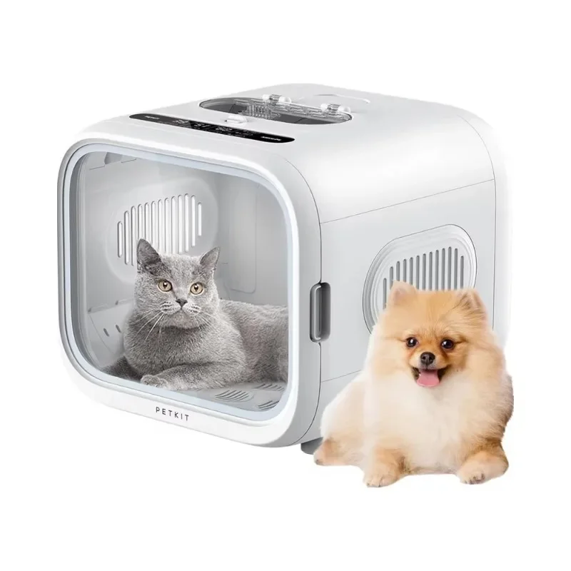 PETKIT AIRSALON MAX 60L Large Capacity Automatic Pet Hair Drying Box  Quiet Smart Temperature Control Cat Puppy Kitten