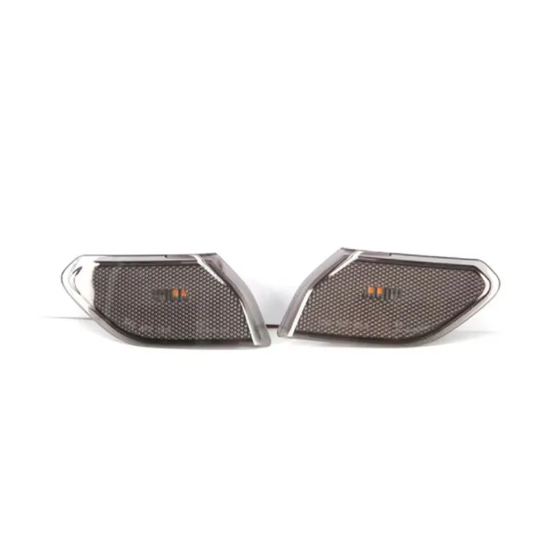 LED Fender Lights Front Side Marker Turn Signal Lights for JL JLU 2018-2023, DRL Sequential