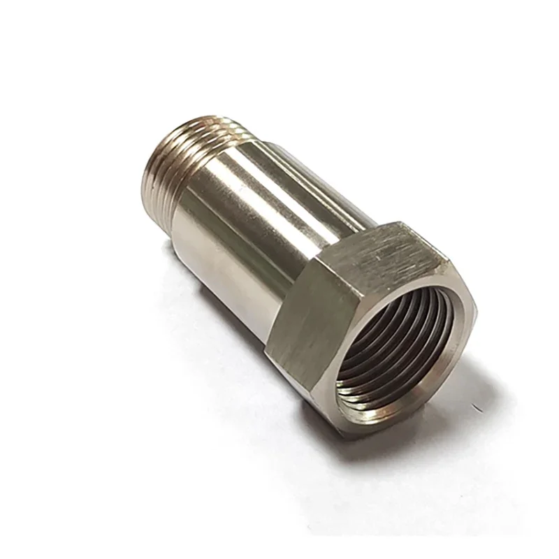 45mm long M18 X 1.5 Oxygen Sensor Angle Adapter Extender Bung Adaptor Extension