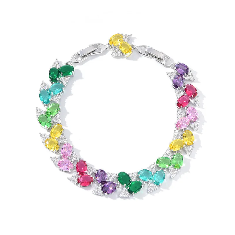 

HIBRIDE High quality exquisite sliver color bracelet everyday women decorative jewelry suitable for wedding party gifts B209