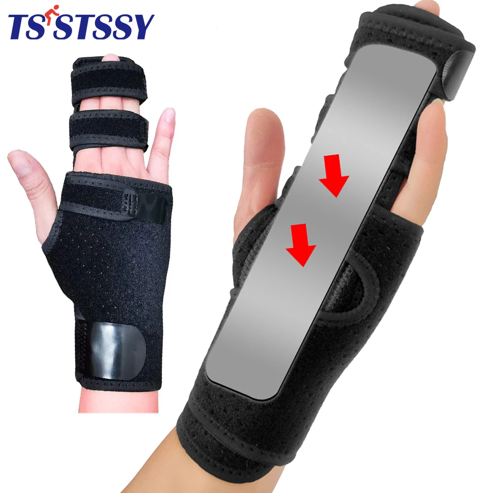 

1PCS Trigger Finger Splint Support The Middle,Index,Little,Ring Finger, Hand Splint Brace-Treating Hand Fractures, Mallet Finger