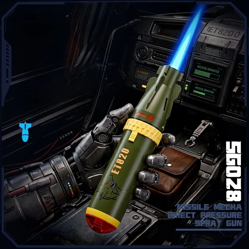 2026 New Best-selling Multi Style Direct Injection Gun Inflatable Windproof Lighter, High-quality Welding Gun Igniter