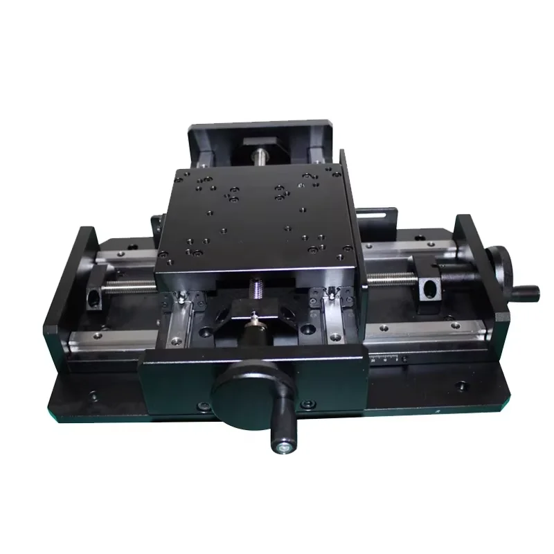 XY-axis displacement stage - Precise XY two-dimensional manual adjusting platform for the slide.