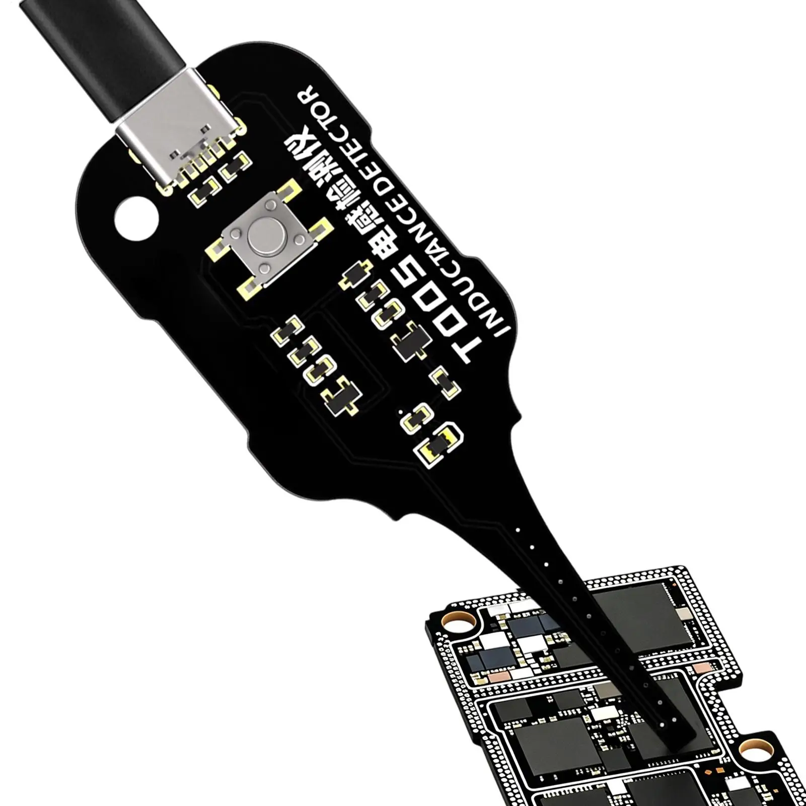 Motherboard Coil Tester Inductor Detector Tool Quick Fault Inductance Checking for Mobile Phone Repair Electromagnetic Induction