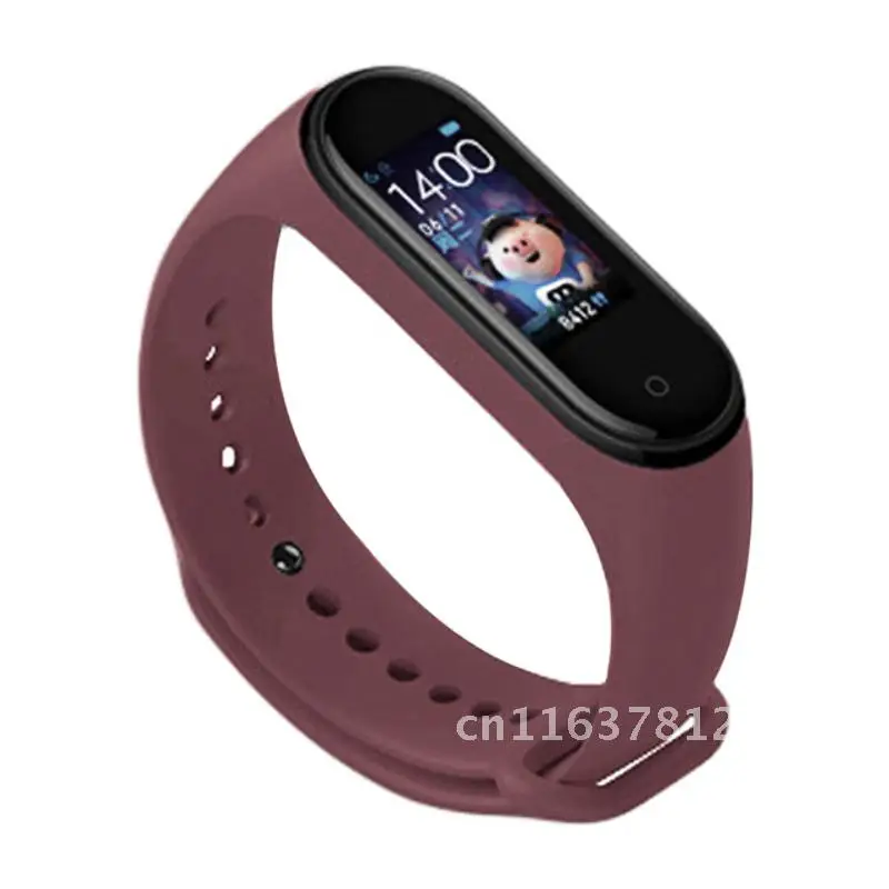 

Soft Band Bracelet For Xiaomi Mi Band 3 4 Silicone Strap for MiBand 4 Bracelet Wrist Strap Miband 3 Wriststrap For Mi Band 4