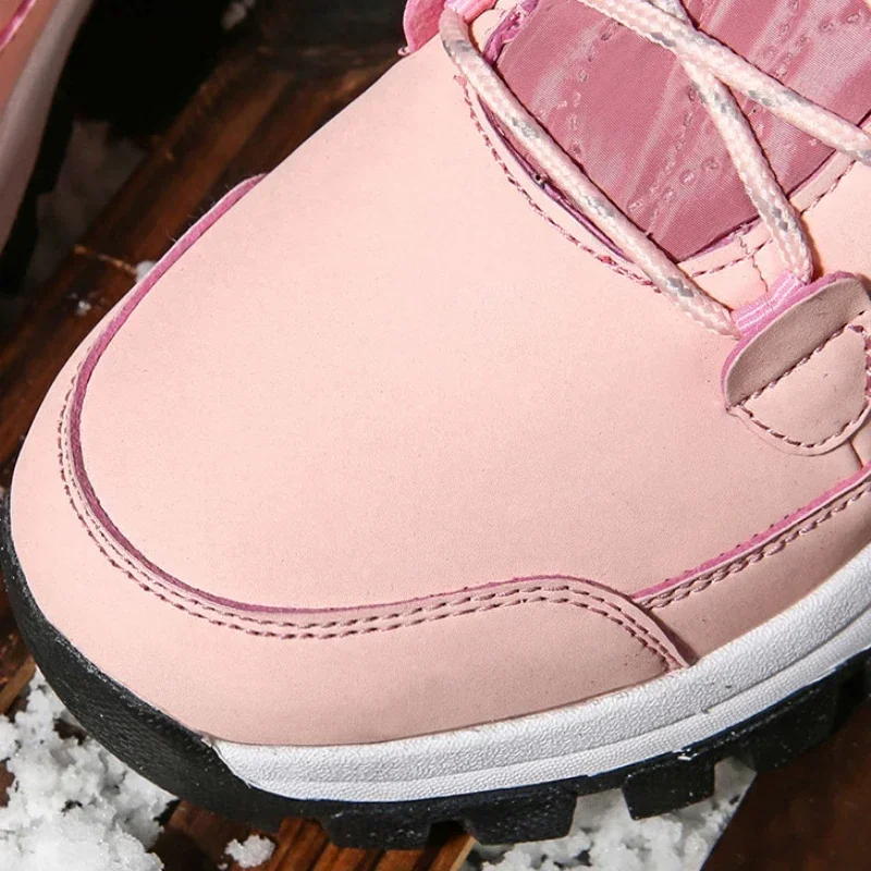 Winter New Women\'s Boots Plush Warm Women\'s Snow Boots Outdoor Non-slip Sneakers High Quality Waterproof Women Boots Botas Mujer
