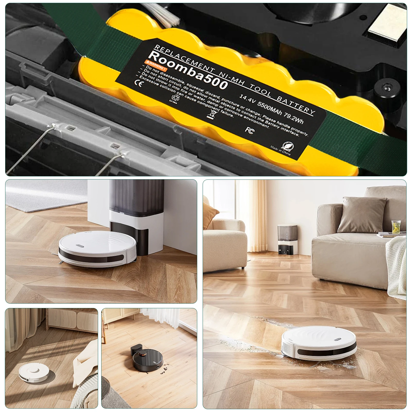 بطارية لـ iRobot Roomba ، وv ، وav mAh ، ، وكان ، ، وكان ، ، ، ، ، ، ، ، ، ، ، من من من من