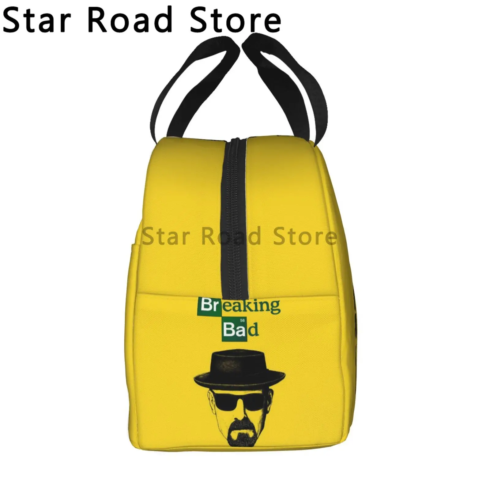 Heisenberg Breaking Bad Lunch Bag Cooler Thermal Insulated Lunch Box per le donne Kids Work School Travel Picnic Food Tote Bags