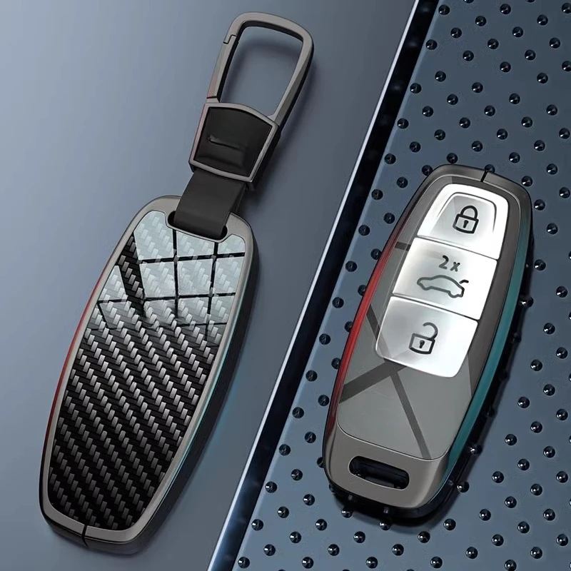 

For 2024 Audi A6L Key Protection Cover A4L Advanced Q5L Men's A7L Shell A3 Buckle Bag Decorative Automotive Supplies