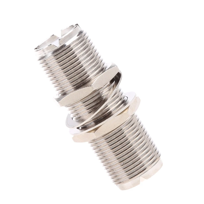 UHF гнездо до UHF гнездо перегородка RF коннектор крепление панели CB радио адаптер