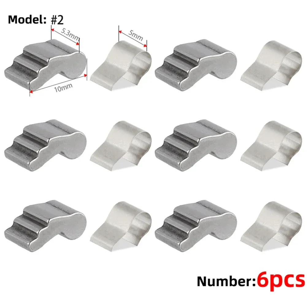 POTEAX 6Pcs Bicycle Freehub 6 Pawl Bike Hub Pawls Universal Spring Claw Accessories Stainless Steel Cassette Hubs MTB Cycling Pa