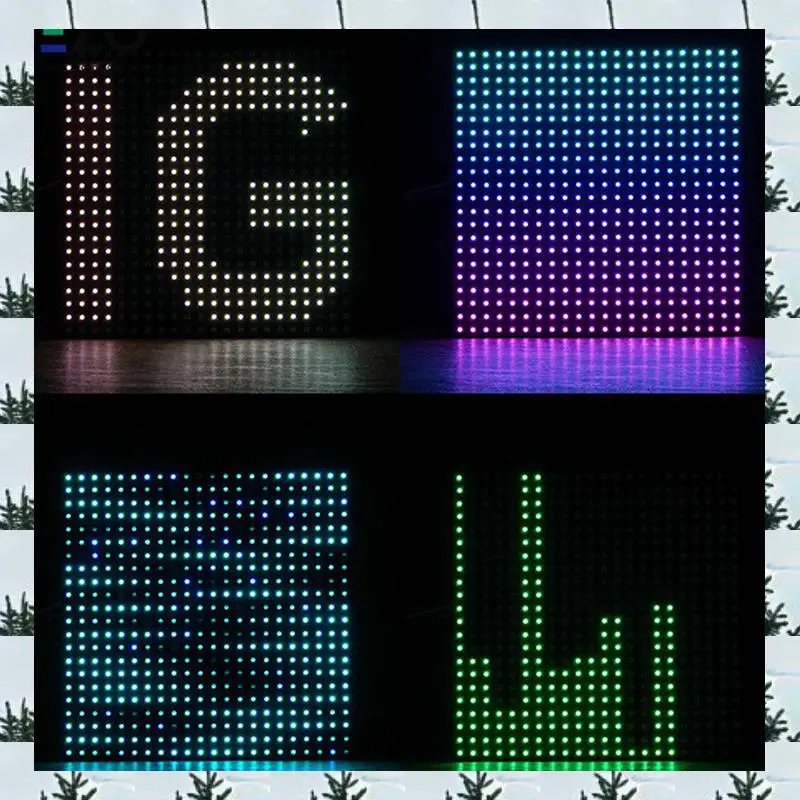 

ABLG 2X SP801E Wifi Art-Net LED Controller LED Matrix Panel Module WS2812B WS2811 Light Strip Wireless Control DC5-24V