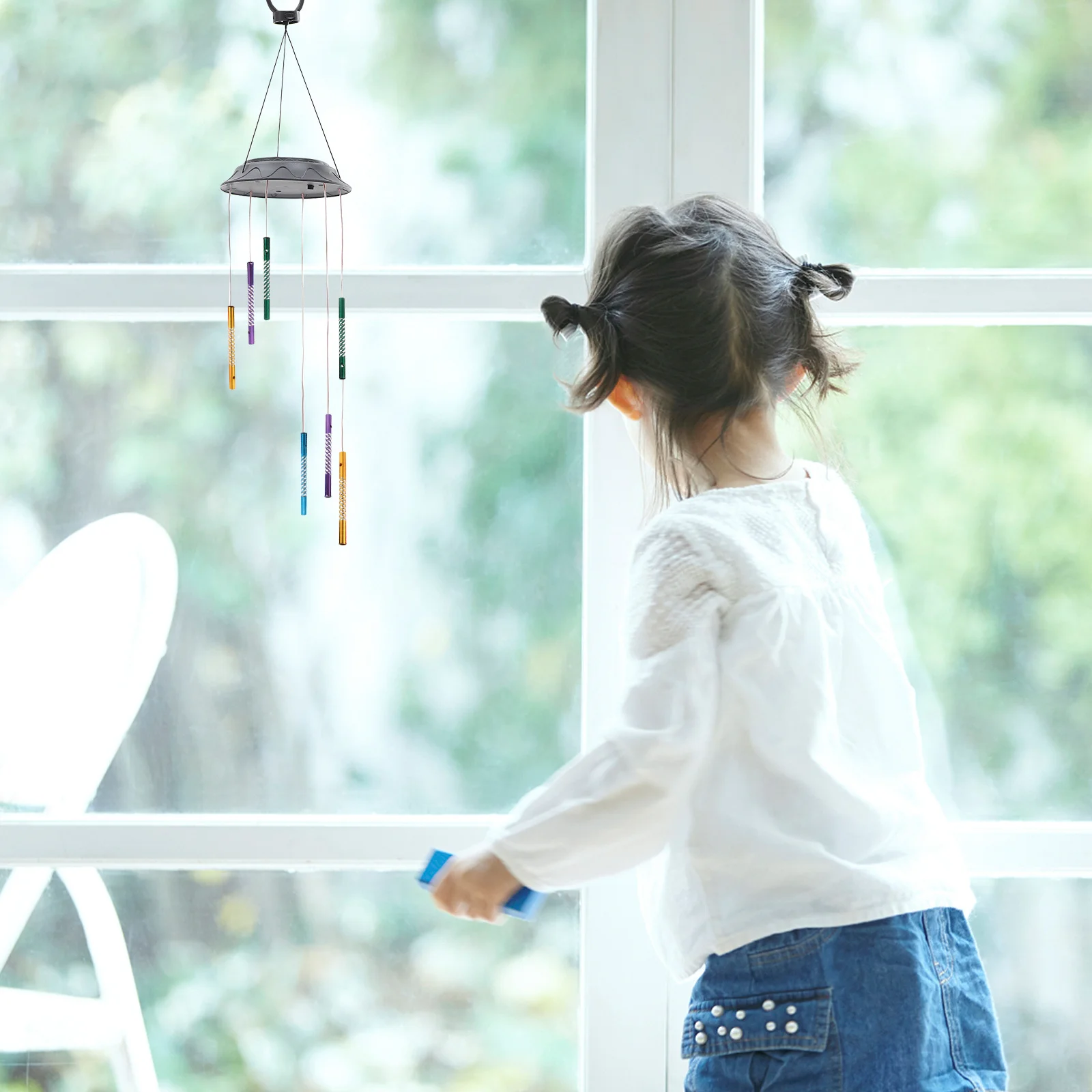 

90Pcs Wind Chime Tubes DIY Supplies for Outdoor Decor Rich Acoustic Experience Accessories Windchime Parts Windchime Tubes