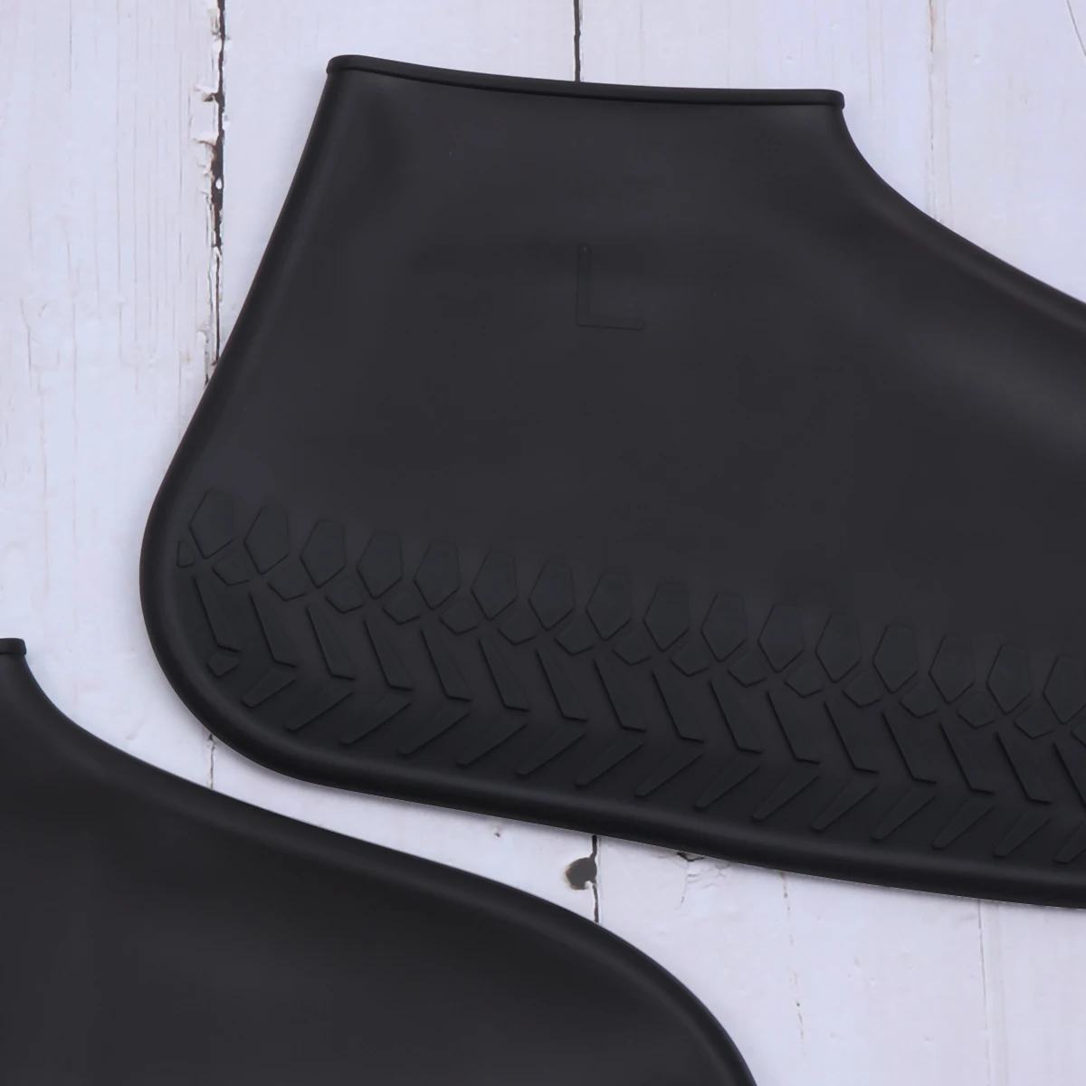

Waterproof Shoe Covers Rain Protector Non Slip Sole Dust Mud Proof Elastic Drawstring Easy Fold Travel Use