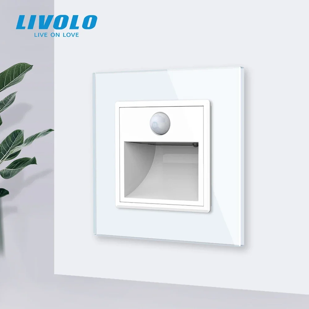 Imagem -06 - Livolo-interruptor para Varanda Corredor Lâmpada de Canto Controle de Toque Sensor Inteligente Luz no Escuro