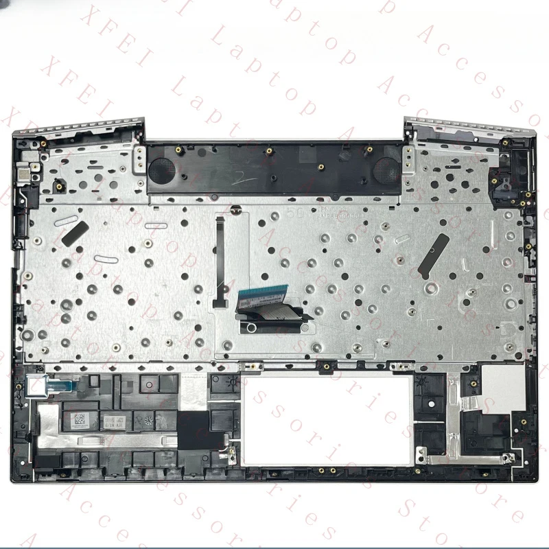 D  FOR HP Zbook 15V G5 ZHAN 99 G1 TPN-C134 Silver USPalmrest w/Backlit Keyboard