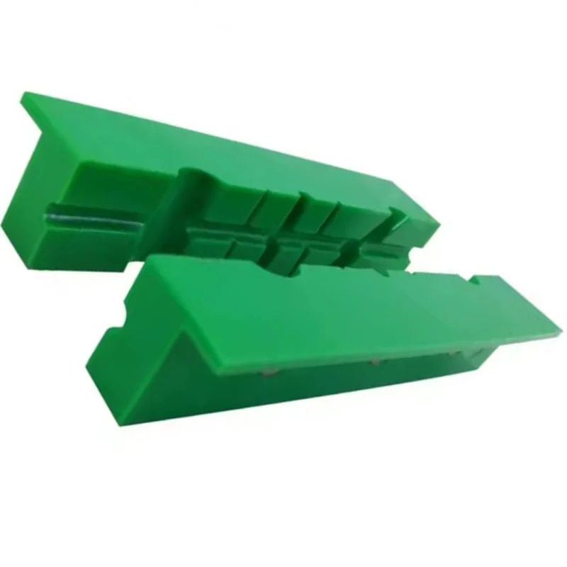 B17B For Metal Forging Vise Bench Machines Tools 2Pcs 6 Inch Magnetic Soft Pad Rubber Jaws