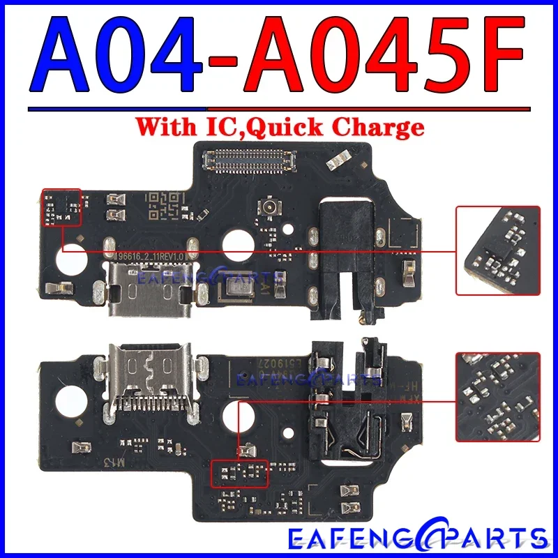 Usb Dock Charger Port for Samsung Galaxy A04 A04E A04S A14 A24 A34 A54 A05 A05S A15 A25 A35 A55 4G 5G Charging Board Module