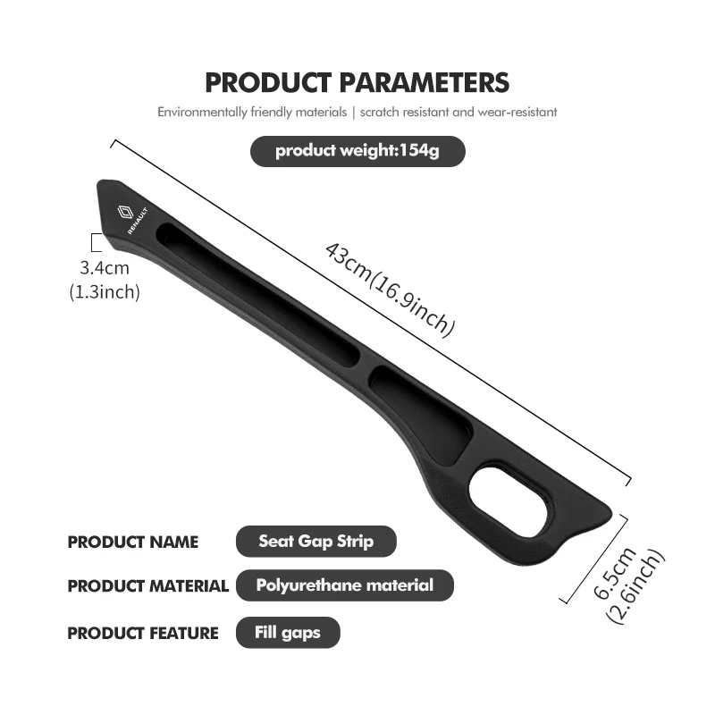 Car Seat Gap Filler Stuff Side Leak-proof Storage Accessories For Renaul Clio 3 4 Captur Sparco Megane 4 2 3 Trafic Logan