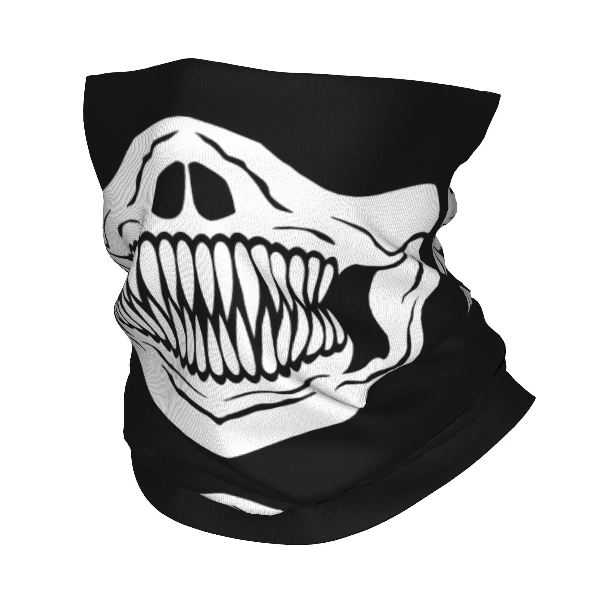 Nueva Bufanda Multifuncional de Halloween con Diseño de Calavera para Esquí y Camping, para Hombres y Mujeres, que Sirve como Bragas de Cuello, Pañuelo Envolvente, Diadema, Calentador y Cubre Cara