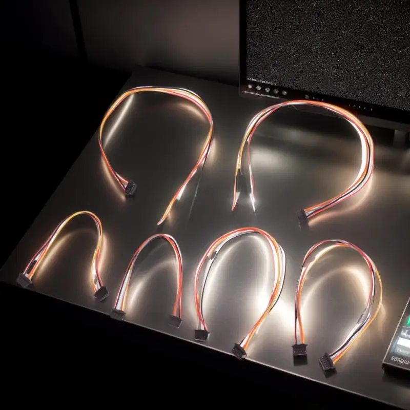 

2Pcs For O3 Air Unit Flight Controller Direct Plug 6P Connecting Cable 10cm/15cm/20cm Silicone Wire For F4 F7 FC FPV Drones