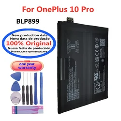 New 100% Original Phone Battery BLP899 For One Plus OnePlus 10Pro 10 Pro Replacement Bateria 2500mAhx2 + Tools